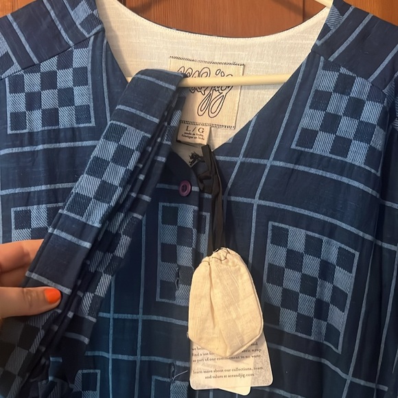 Ace & Jig Jumpsuit in Atlantis - L - Picture 2 of 3